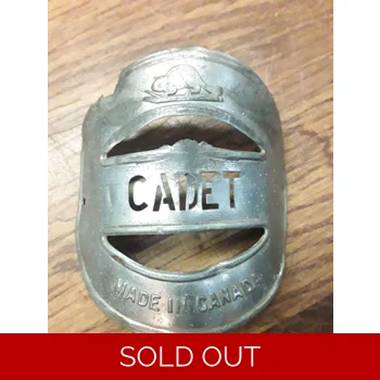Cadet Beaver Bicycle Head Badge